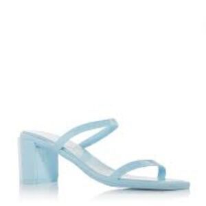 Jeffrey Campbell Jamm Jelly High Heel Slide Sandals Size 8 NEW